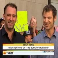 STAGE TUBE: BOOK OF MORMON's Parker & Stone Visit TODAY SHOW Video