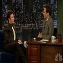 STAGE TUBE: GLEE's Chris Colfer Visits JIMMY FALLON