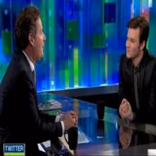 STAGE TUBE: GLEE's Chris Colfer Talks Politics