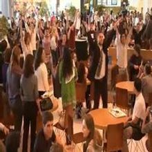 STAGE TUBE: MAMMA MIA! Flash Mob Takes Over Brazil