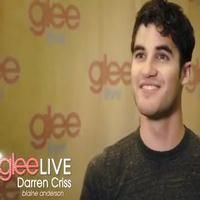 STAGE TUBE: Darren Criss Goes Behind the Scenes of GLEE Tour Video