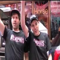 STAGE TUBE: MEMPHIS Holds Shubert Alley BBQ