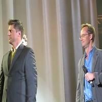 STAGE TUBE: Christopher Sieber and Michael Riedel Battle at Broadway Bares