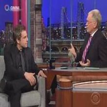 STAGE TUBE: BLUE LEAVES' Ben Stiller Visits Late Show
