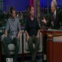 STAGE TUBE: BOOK OF MORMON's Trey Park & Matt Stone Visit THE LATE SHOW