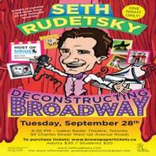 STAGE TUBE: Seth Rudetsky brings 'Deconstructing Broadway' to Toronto