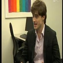 STAGE TUBE: Radcliffe Supports Gay Community