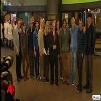 STAGE TUBE: GLEE Stars Meet Mayor Bloomberg Video