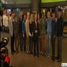 STAGE TUBE: GLEE Stars Meet Mayor Bloomberg
