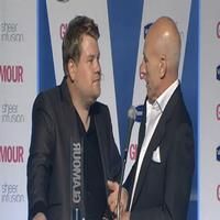 STAGE TUBE: Corden and Stewart Confrontation At Glamour Awards