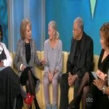 STAGE TUBE: Vanessa Redgrave and James Earl Jones Visit 'The View'