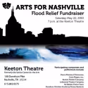 ARTS FOR NASHVILLE flood benefit set for Saturday, 5/22 at Keeton Theatre