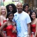 Photo Flash: RACE Stars Promote Show with 'Red Sequined Dress Ladies'