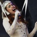 Photo Coverage: Paloma Faith Performs at the Glastonbury Festival 2010