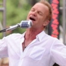Photo Coverage: Sting Performs On CBS' The Early Show