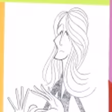 Ken Fallin Illustrates: Helen Hunt in OUR TOWN