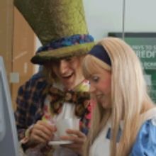 Photo Coverage: ALICE IN WONDERLAND Visits the Bank!