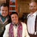 Photo Flash: Nathan Lane on Set with 'Modern Family's' Eric Stonestreet & Jesse…