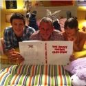 Photo Flash: Shankman, Michele & Monteith on GLEE!