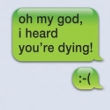 Oh My God, I Heard You're Dying Plays UCB Theater 9/23