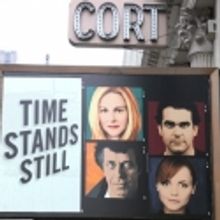 UP ON THE MARQUEE: TIME STANDS STILL!