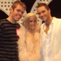 Photo Flash: Perez Hilton Visits PEEPSHOW!
