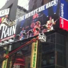 Photo Flash: RAIN Times Square Billboard Going Up!