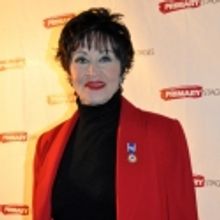 Chita Rivera Returns To Birdland 11/26-27
