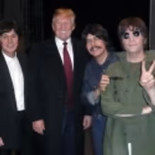 Photo Flash: Donald Trump Visits RAIN