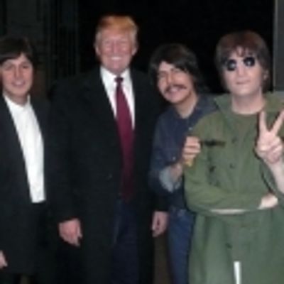 Photo Flash: Donald Trump Visits RAIN
