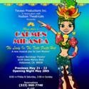 CARMEN MIRANDA- The Lady In The Tutti Frutti Hat Opens At Hudson Backstage, 5/28