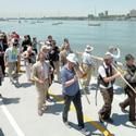 Adrian Benepe Cuts Ribbon On Riverside Walk In Riverside Park