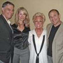 Photo Flash: Mitzi Gaynor Visits the cast of Dietrich & Chevalier