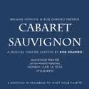 Rob Shapiro Serves CABARET SAUVIGNON At Playwrights Theatre 6/14