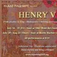 Island Stage Left Presents HENRY V, Kicks Off 7/9