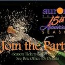 Aurora Theatre Invites Guests To Join the Party For 15th Anniversary Season