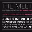Justin Sayre Hosts THE MEETING At The Duplex 9/16