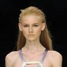 Photo Coverage: A model presents a creation from the Matthew Williamson 2011…