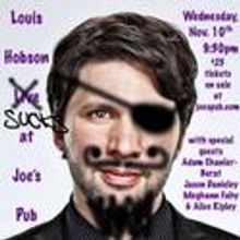 Louis Hobson Takes The Stage At Joe's Pub 11/10