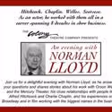 Colony Theatre Co Presents AN EVENING WITH NORMAN LLOYD 12/5