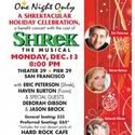 REAF Presents Special Holiday-Themed Cabaret Show With Shrek Cast 12/13