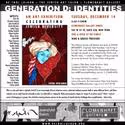 GENERATION D: IDENTITIES Opens At Flomenhaft Gallery Annex 12/14