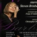SIMPLY BARBRA Returns to the Metropolitan Room 1/8