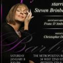 SIMPLY BARBRA Returns to the Metropolitan Room 1/8