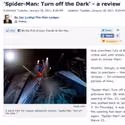 NJ Star-Ledger Reviews SPIDER-MAN