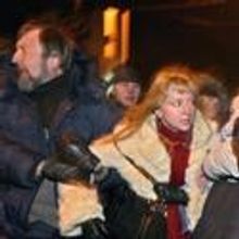 Public Theater Hosts Poltical Rally for Belarus Free Theater 1/19