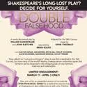 CSC Presents DOUBLE FALSEHOOD 3/11-4/3