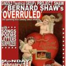 Project Shaw Presents One-Act Comedy, 'Overruled,' 2/14