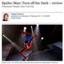 Latest SPIDER-MAN Review: UK Guardian Says 'baffling in its ineptitude'