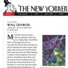 THE NEW YORKER Reviews SPIDER-MAN 'needs new book and new songs'